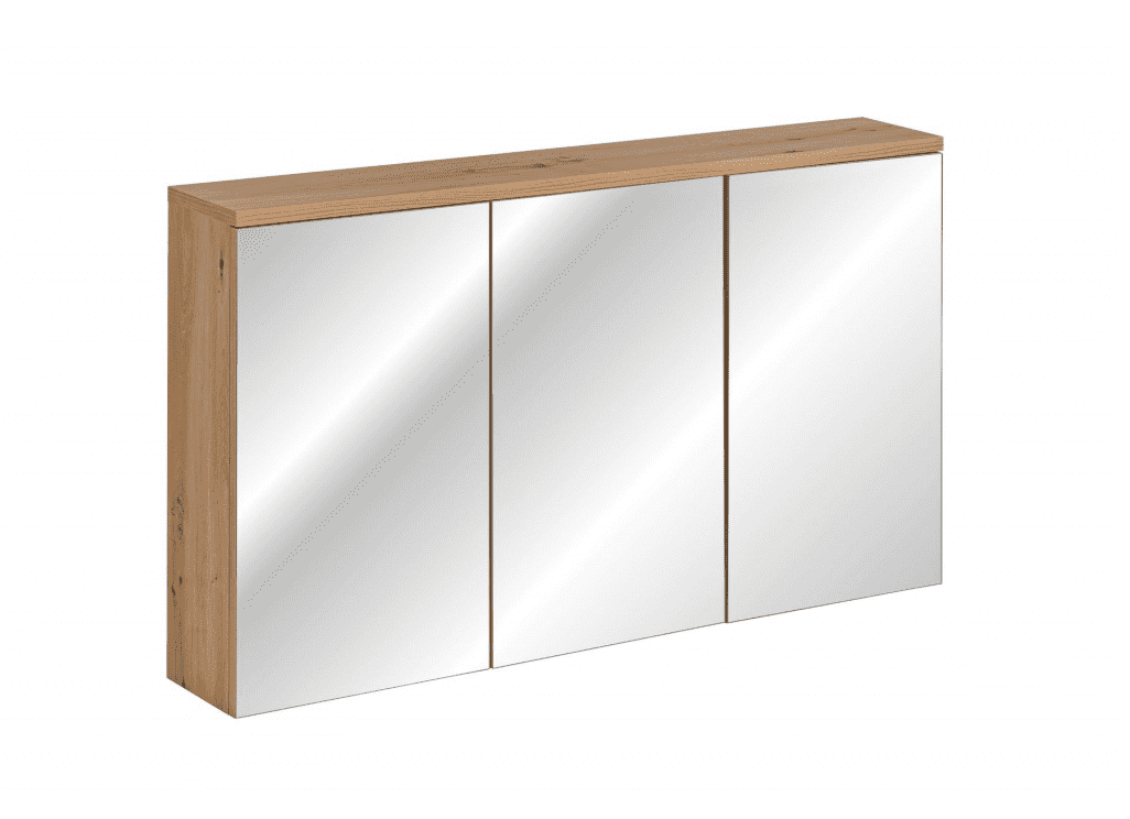 Levně ArtCom Zrcadlová skříňka SAMOA WHITE 845 | 120 cm