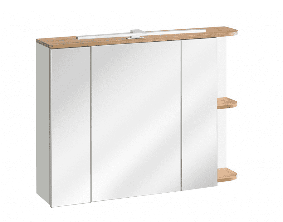 Levně ArtCom Zrcadlová koupelnová skříňka PLATINUM 840 | 90 cm