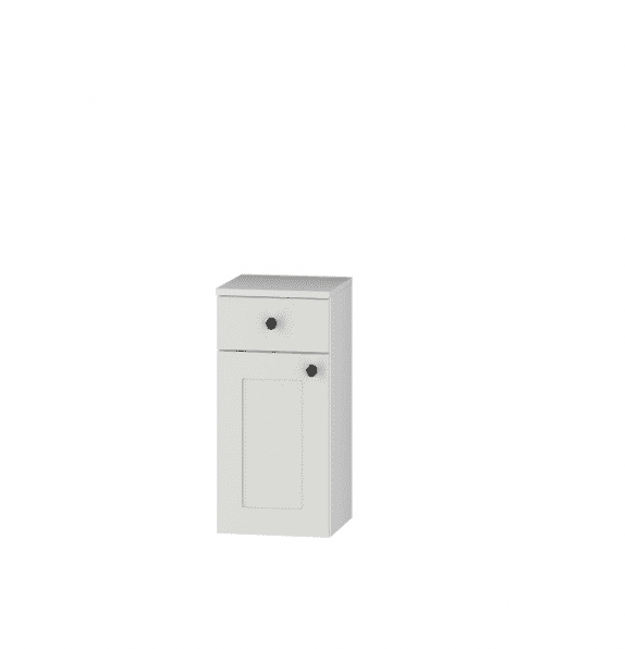 Levně Artstolk Koupelnová skříňka nízká SENJA D30 S/1 | bílá