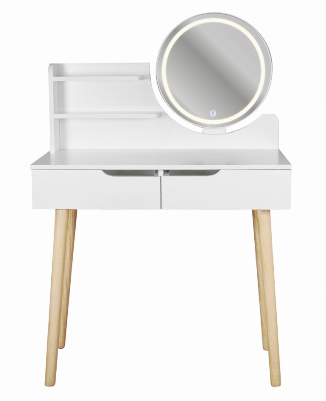 Levně ArtJum Toaletní stolek SCANDI 2 LED | CM-254121