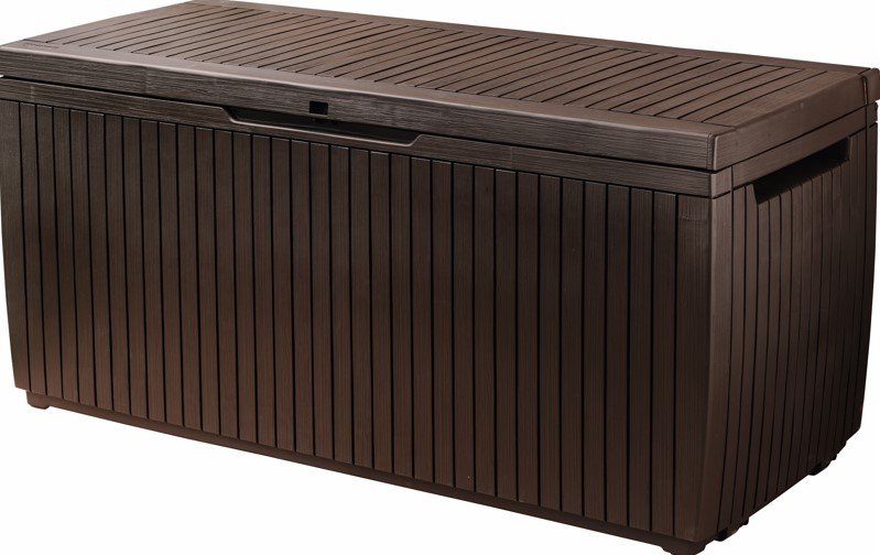 Levně KETER Úložný box SPIRITWOOD 305L| hnědá