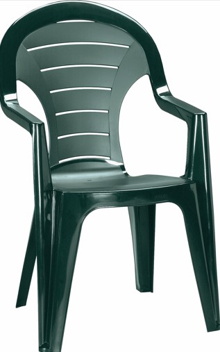 Levně KETER Zahradní židle BAIRE | zelená