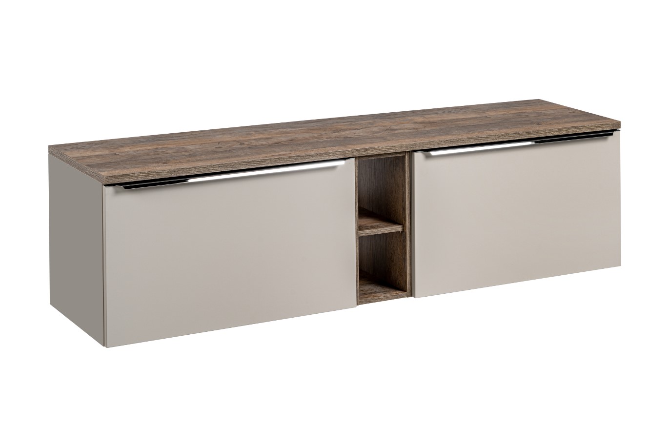 ArtCom Koupelnová skříňka s deskou SANTA Fe Taupe D180/1 | 180 cm