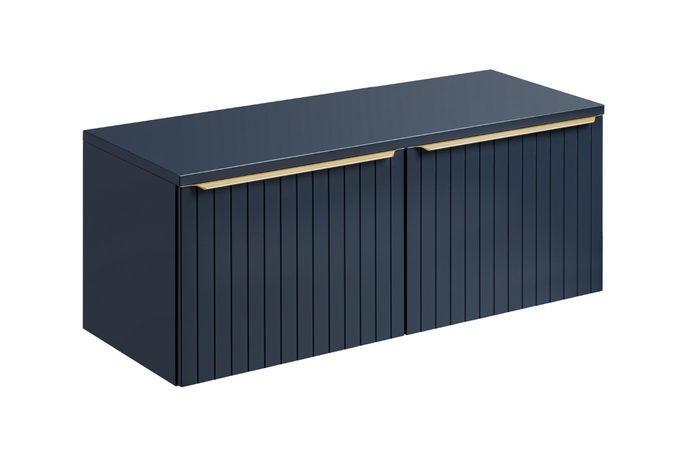 Levně ArtCom Koupelnová skříňka s deskou SANTA FE Blue D120/1 | 120 cm