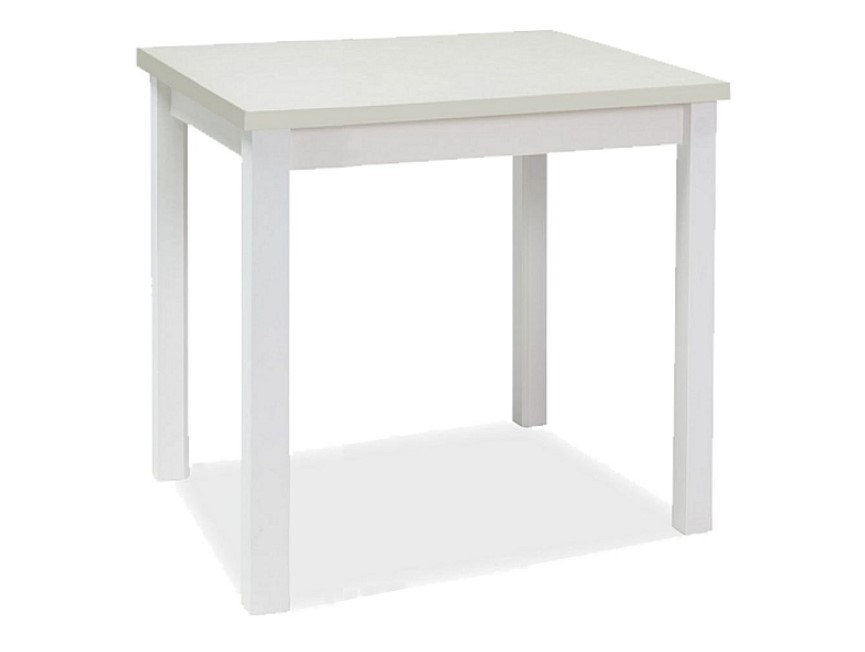 Levně Signal Jídelní stůl Adam | 90 x 65 cm Barva: bílý mat