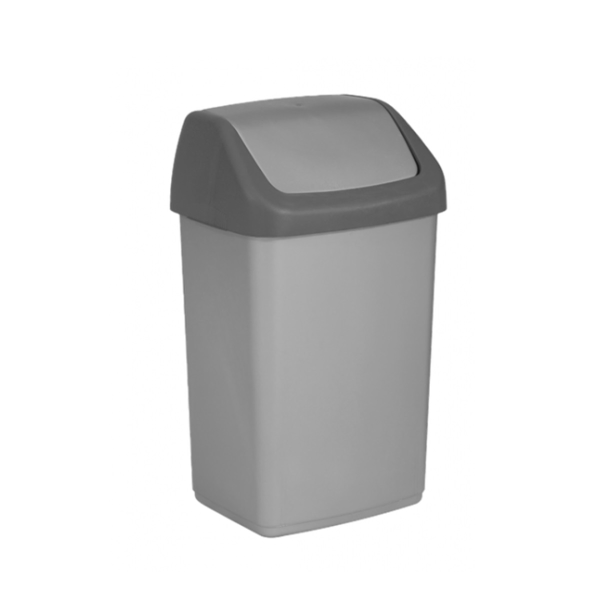 CURVER Odpadkový koš SWING BIN 15L | šedý