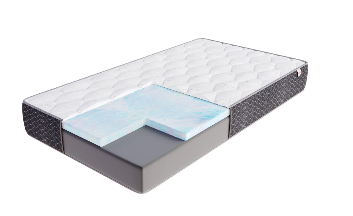 FDM Pěnová matrace MERIDO Silvercare | 90 x 200 cm