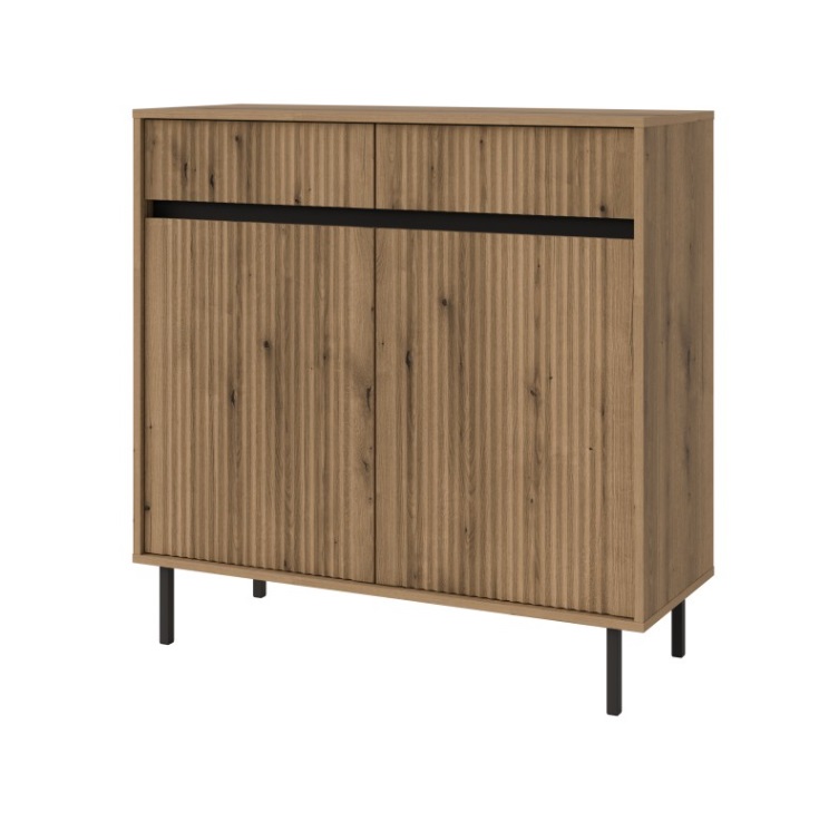 Levně ArtLemp Komoda KASOA 2F2S/822 | dub evoke