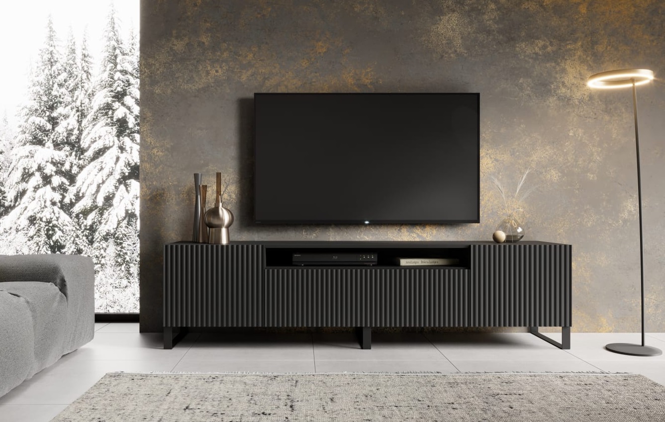 Levně ArtAdrk TV stolek NOEMI | černá