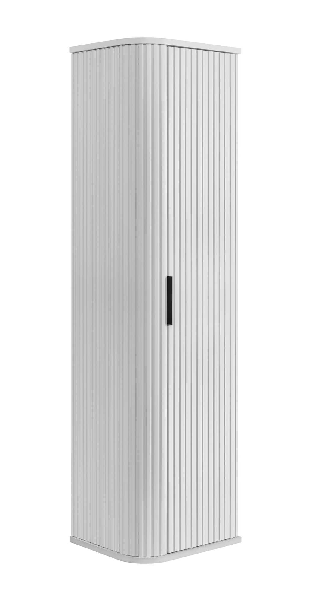 Elvisia Vysoká skříňka do koupelny ELEGANCE White