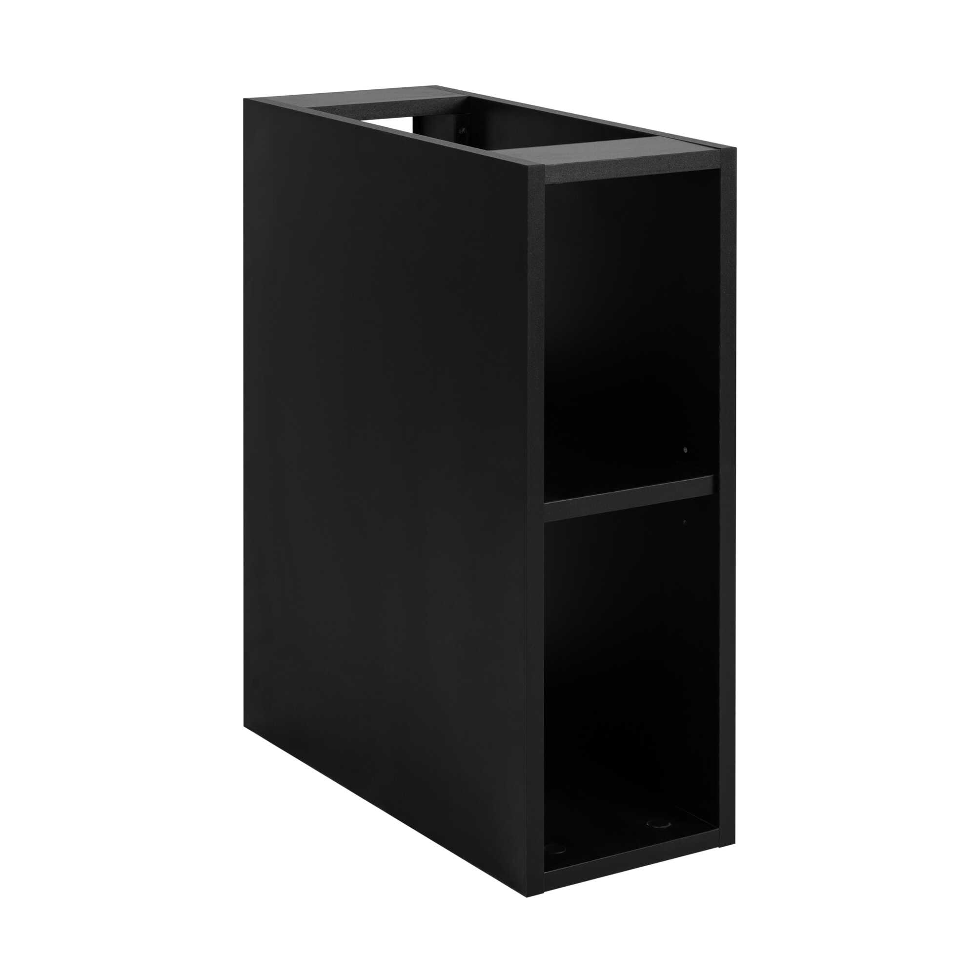 Elvisia Regál do koupelny LOFT | black