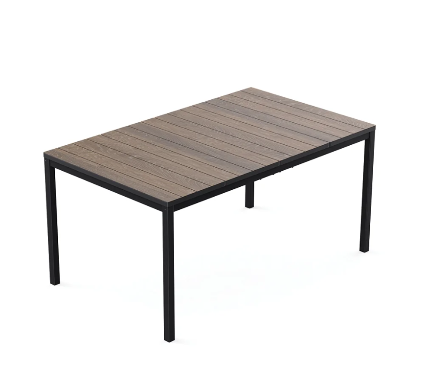 Levně KETER Zahradní stůl DEPORTO | 200 cm walnut / grafit