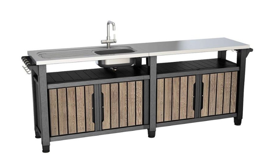 KETER Stůl UNION COOK 415l | Ashwood