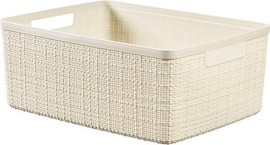 CURVER Košík JUTE M 12L | béžová