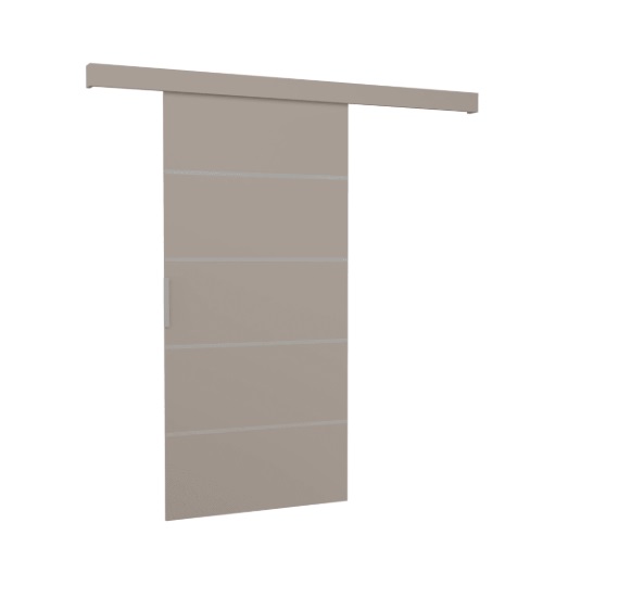 Levně ArtAdrk Posuvné dveře BIELLA | 76 cm Barva: Cashmere