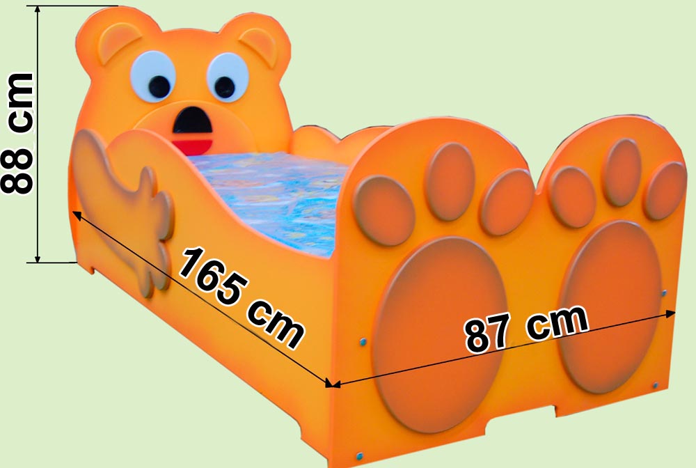 Levně Artplast Dětská postel MEDVĚĎ Provedení: medvěd small