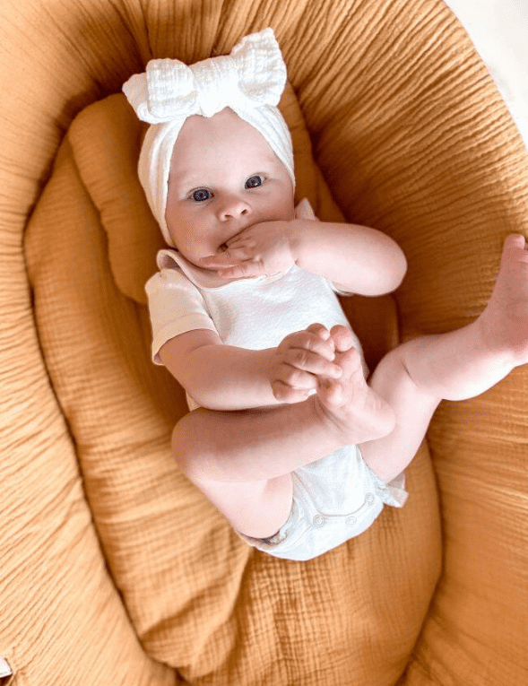 ArtBel Mušelinová sada | Dětský košík PERCY MEEKO Barva: carmel