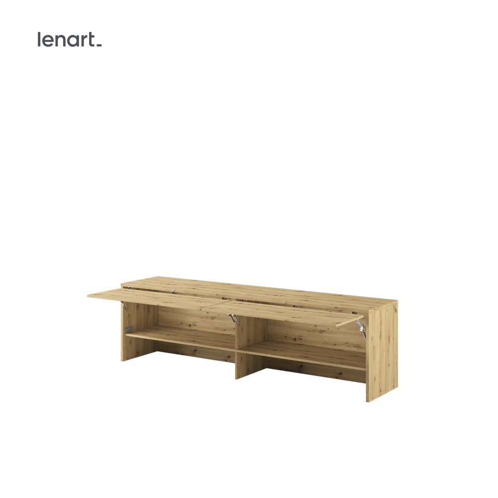 Levně Dig-net nábytek Nástavec pro sklápěcí postel Lenart BED CONCEPT BC-09 Barva: Šedá