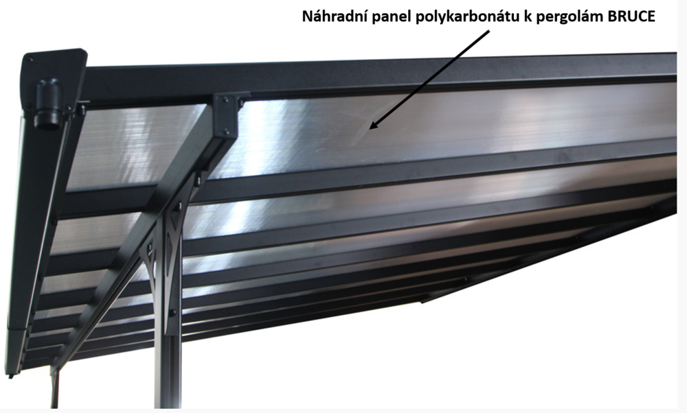 ArtRoja Panel polykarbonátu k pergolám BRUCE | 301 cm