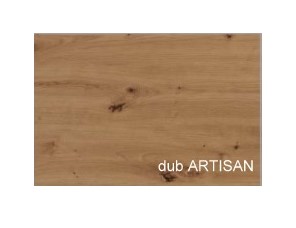 ArtCross PC stolek KUBA Barva: Dub artisan