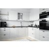kuchyně Pescara bílý mat korpus bílý