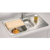 Nerezový dřez LINE 70 70 dekor