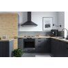 Kuchyně Silver Dub artisan Fresco antracit korpus lava