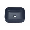 keramické umyvadlo kama mnb 50 modré shora