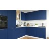kuchyně Bonn Marine blue mat korpus bílý