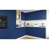 kuchyně Bonn Marine blue mat korpus bílý