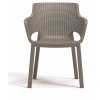 plastová židle EVELINA cappuccino