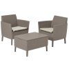 Set SALOMON balcony | cappuccino