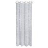 526050 2 zaclona belle k biela strieborna 140 x 250 cm