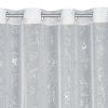 526050 3 zaclona belle k biela strieborna 140 x 250 cm