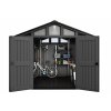 Zahradní domek Garrison 10x8 otevřené dveře