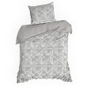 548340 2 obliecky na dvojlozko spring 55 siva biela 160 x 200 cm