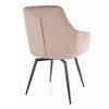 jídelní židle servio velvet bezová1
