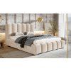 Manželská postel ANGELA s výklopným roštem | béžová 160 x 200 cm