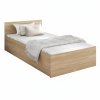 praktická postel des dub sonoma 90x200cm