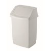 prakticky odpadkový kos click it 15l bílá