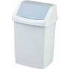 prakticky odpadkový kos click it 25l šedá