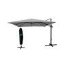 Zahradní slunečník ROMA | šedá 300 x 400 cm