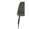 moderní jídelní židle lovisa zelená kov mencester