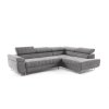 rohová sedací suprava horizontu monolith 85 prava šedá