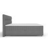 moderní boxspring postel alpina 160x200cm z boku
