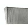 designová manželská postel maxon šedá detail celo