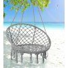 zahradní křeslo Boho šedé