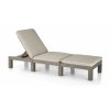 tonia zahradní moderní lehátko cappuccino
