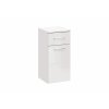 nízká moderní bílá koupelnová skříňka TWIST WHITE 810
