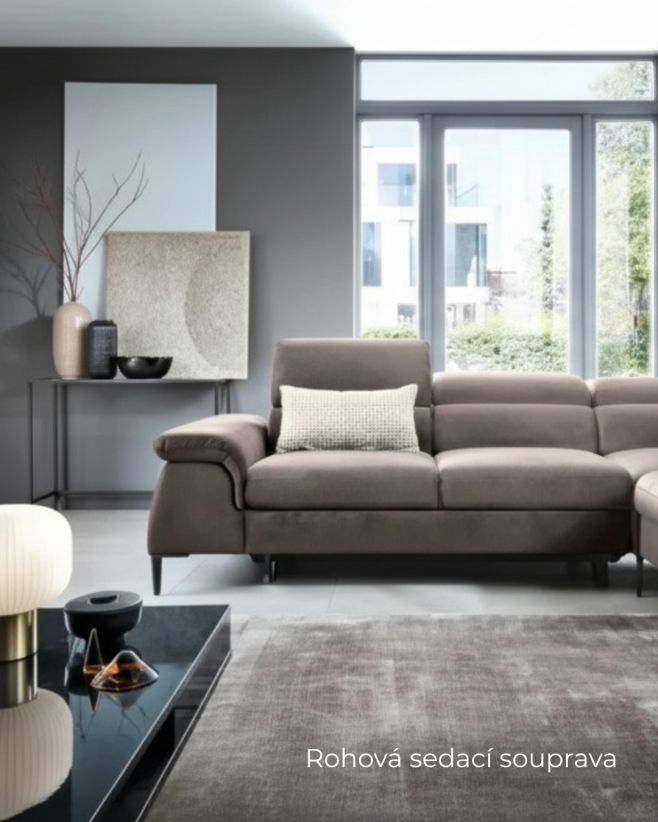 Hledáte rohovou sedací soupravu, která vypadá skvěle a zároveň zvládne i návštěvy? BLUES L se rozloží na spaní, nabídne...
